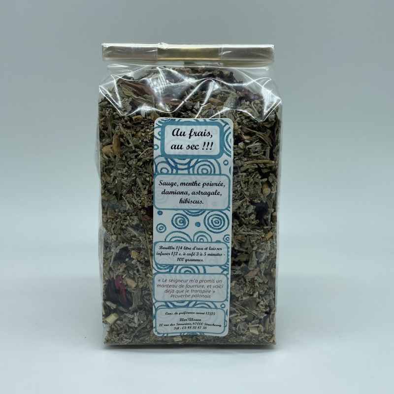 Tisane "Au frais, au sec !" 100g