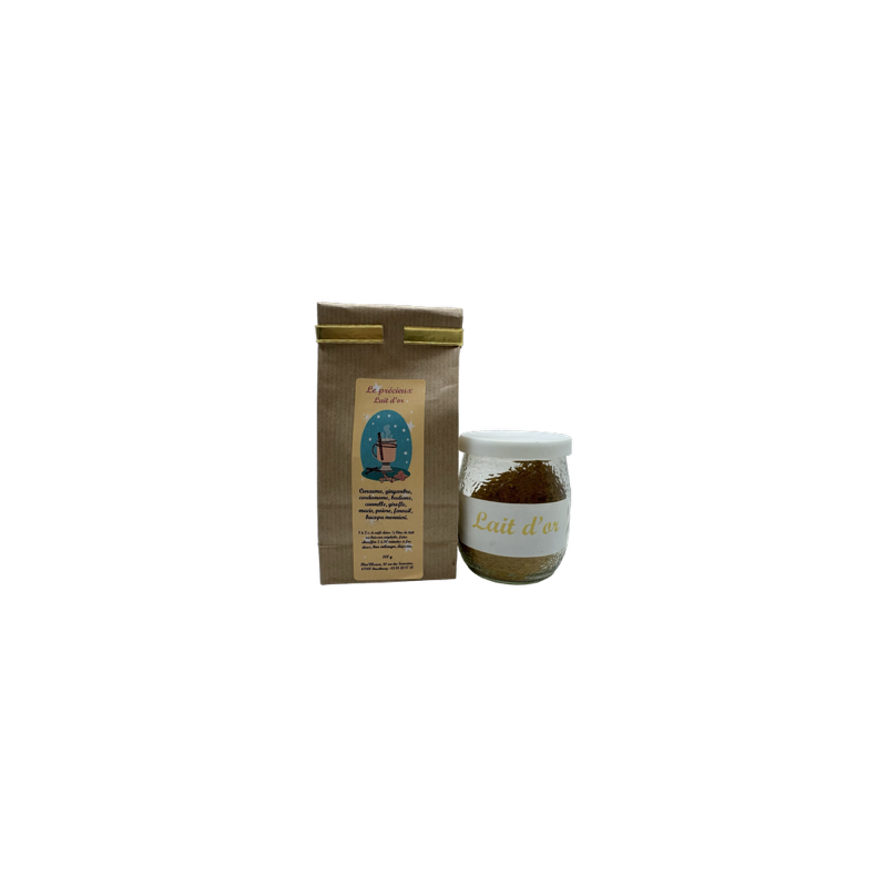 Poudres pour Lait d'or "Le précieux" 100g (Golden latte)
