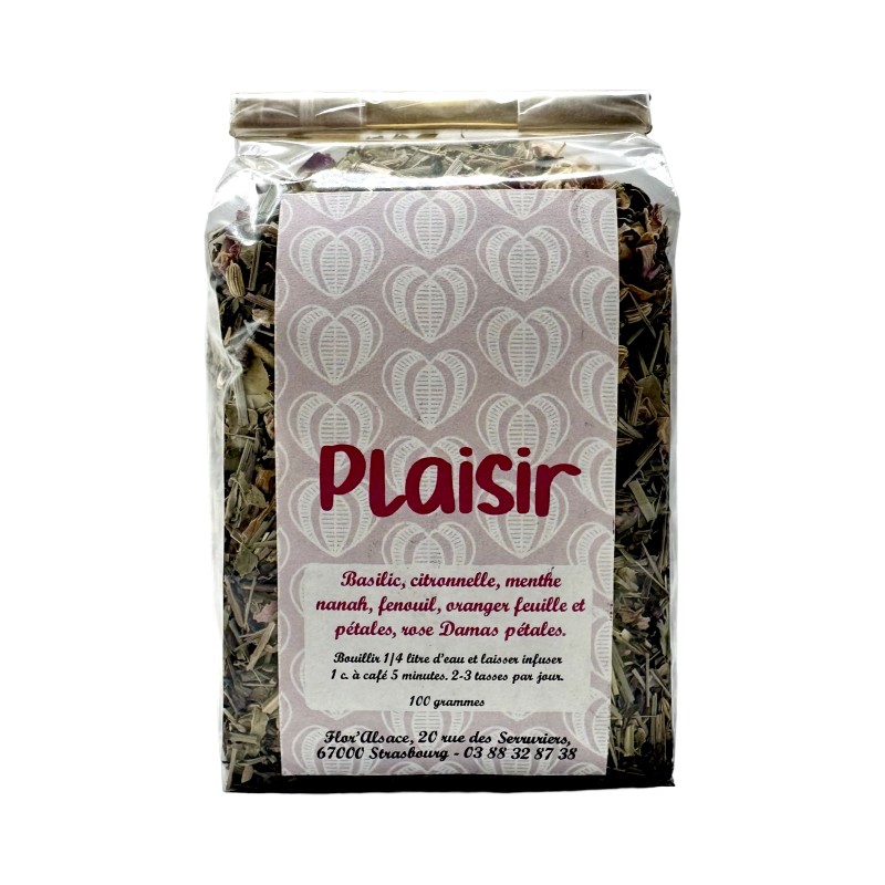Tisane "Plaisir" 100g - gamme "Mon bébé et moi "