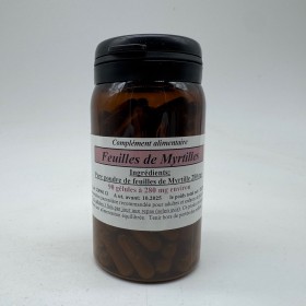 Myrtille feuilles 90 gélules