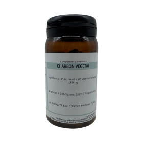 Charbon végétal 90 gélules