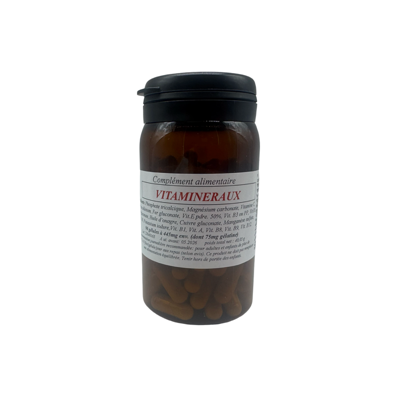Vitaminéraux 90 gélules