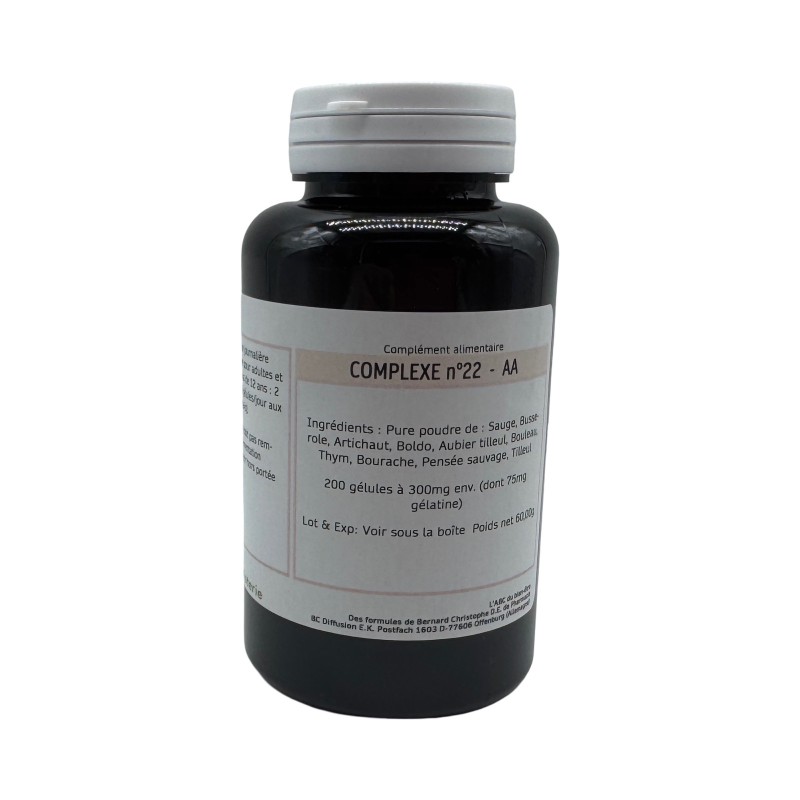 Complexe n°22 200 gélules
