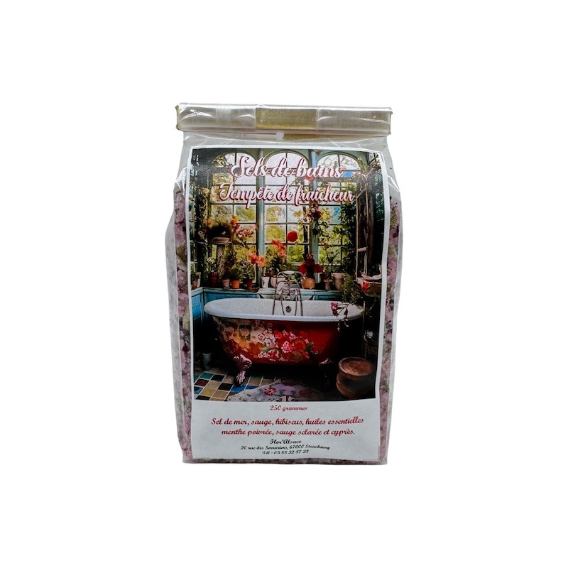 Sels de bain "Tempête de fraîcheur" 250g