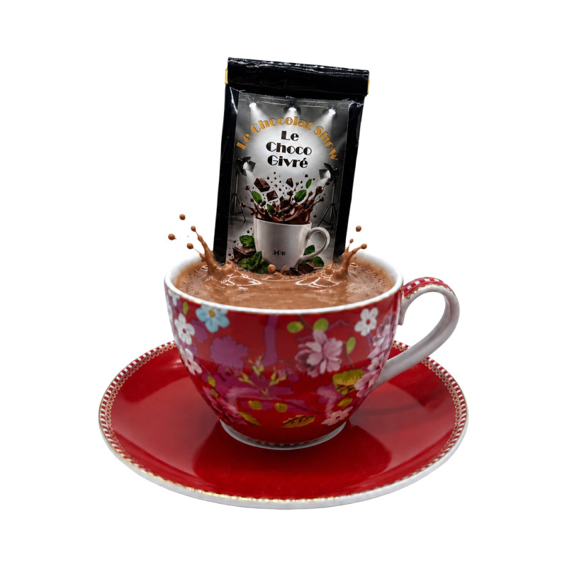 "Chocolat show - le choco givré" 50g (poudres pour chocolat chaud)