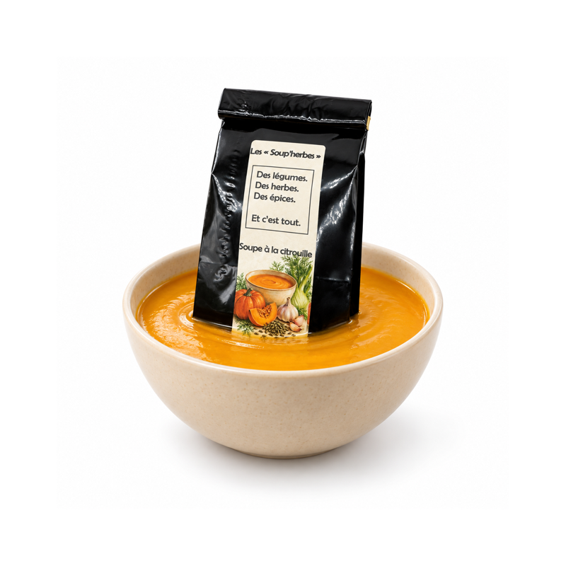 "Soup'herbes - Soupe à la citrouille" 100g