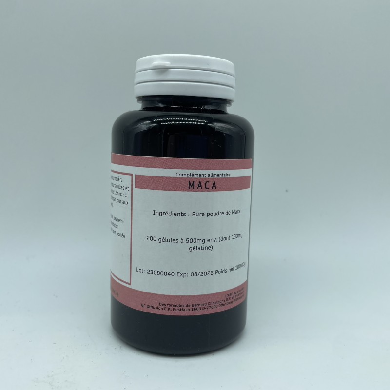 Maca 200 gélules