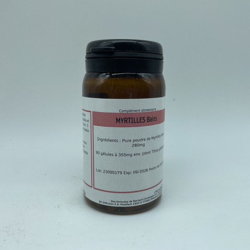Myrtille baies 90 gélules