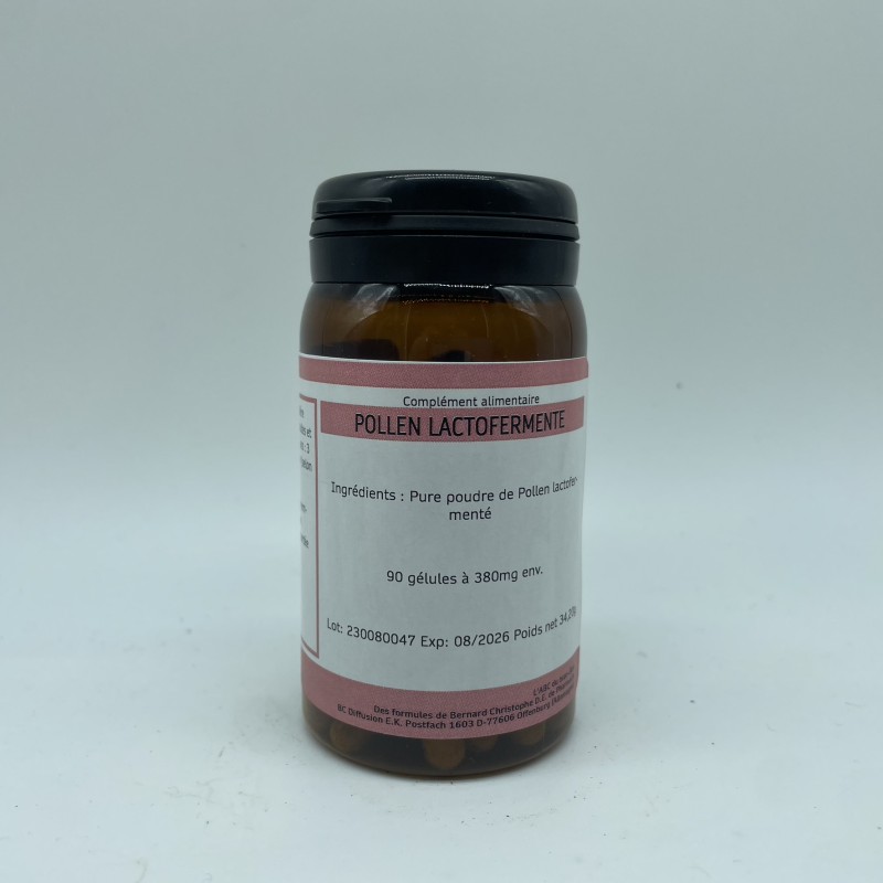Pollen lactofermenté 90 gélules
