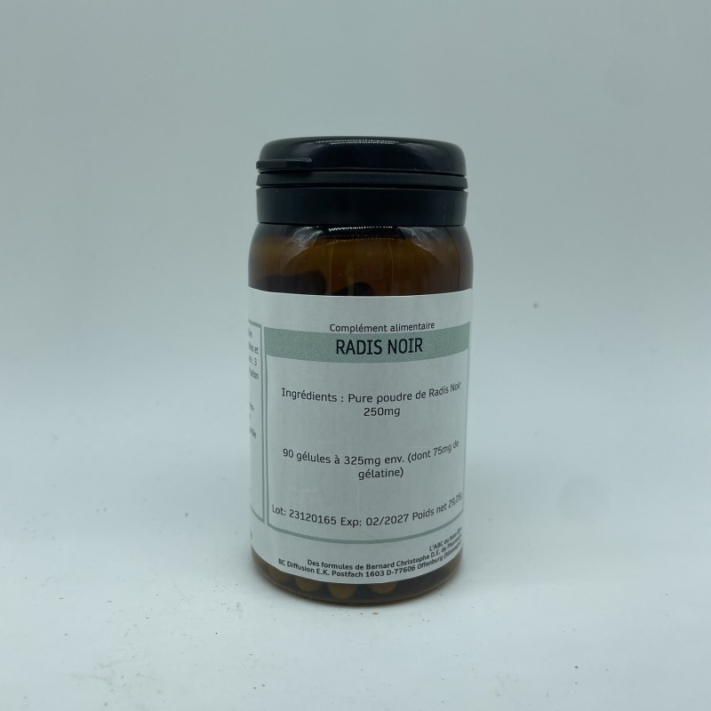 Radis noir 90 gélules