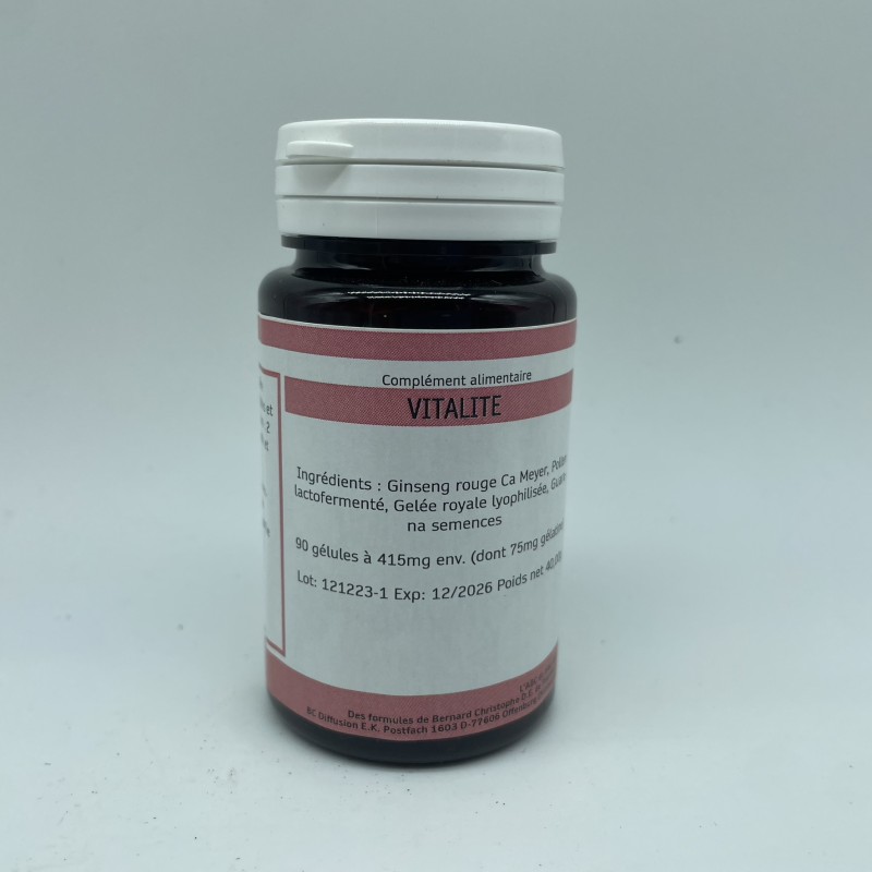 Vitalité 90 gélules